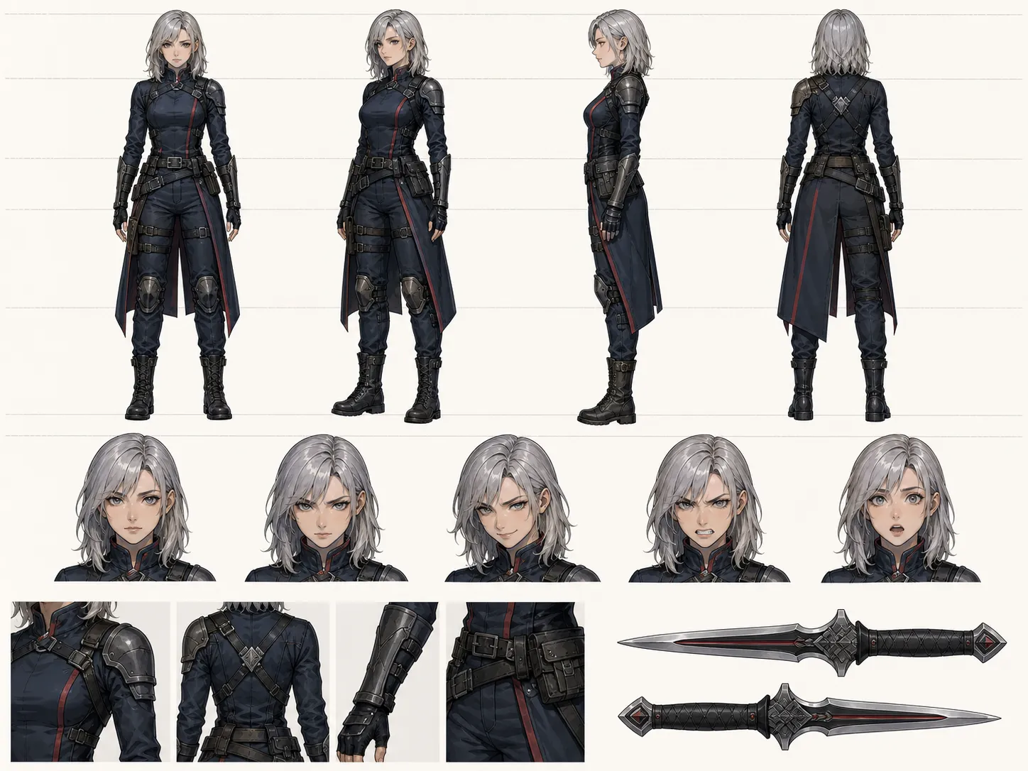 AI Model Sheet Generator — Character Ref Sheets | LimeAILab